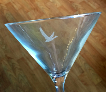 Gravat copa martini